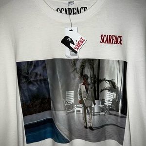 NWT Topman Crew neck T-Shirt Scarface Oversized fit medium